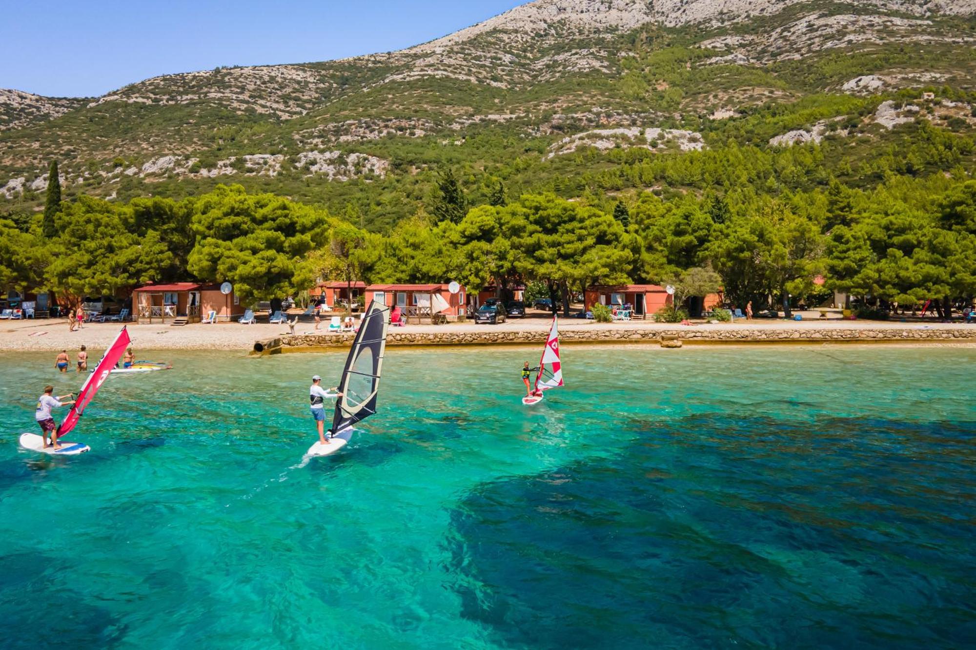 Mobile Homes Camp Perna - Adriatic Kampovi 오레비츠 외부 사진