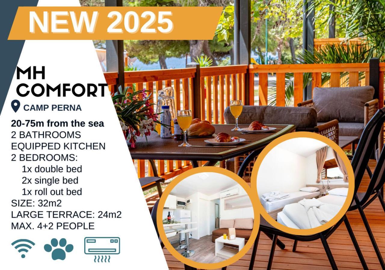 Mobile Homes Camp Perna - Adriatic Kampovi 오레비츠 외부 사진